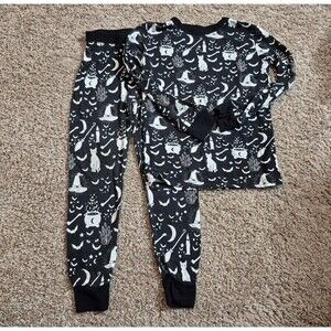 Emerson and Friends Hocus Pocus Halloween Bamboo Kids Pajama Set size 2/3 t